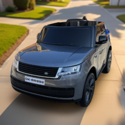 سيارة اطفال رنج روفر 2026 (رمادي)